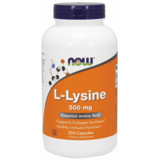 L-Lysine, L-Лизин 500 мг - 250 капсул