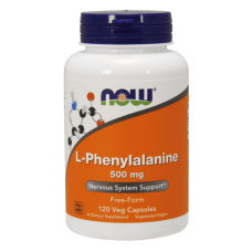 L-Phenylalanine, L-Фенилаланин 500 мг - 120 капсул