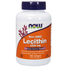 Lecithin, Лецитин 1200 мг - 100 желатиновых капсул