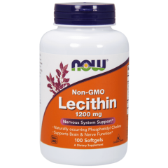 Lecithin, Лецитин 1200 мг - 100 желатиновых капсул