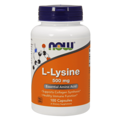 L-Lysine, L-Лизин 500 мг - 100 капсул