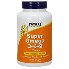 Omega 3-6-9, Супер Омега 3-6-9 1200 мг - 180 капсул